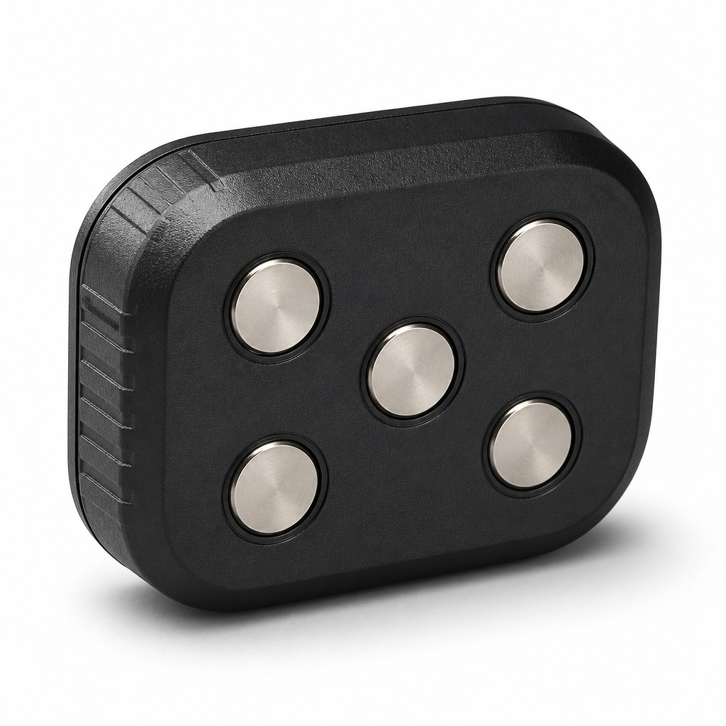 Face aimantée de la balise GPS sans fil ST-925L, cinq aimants